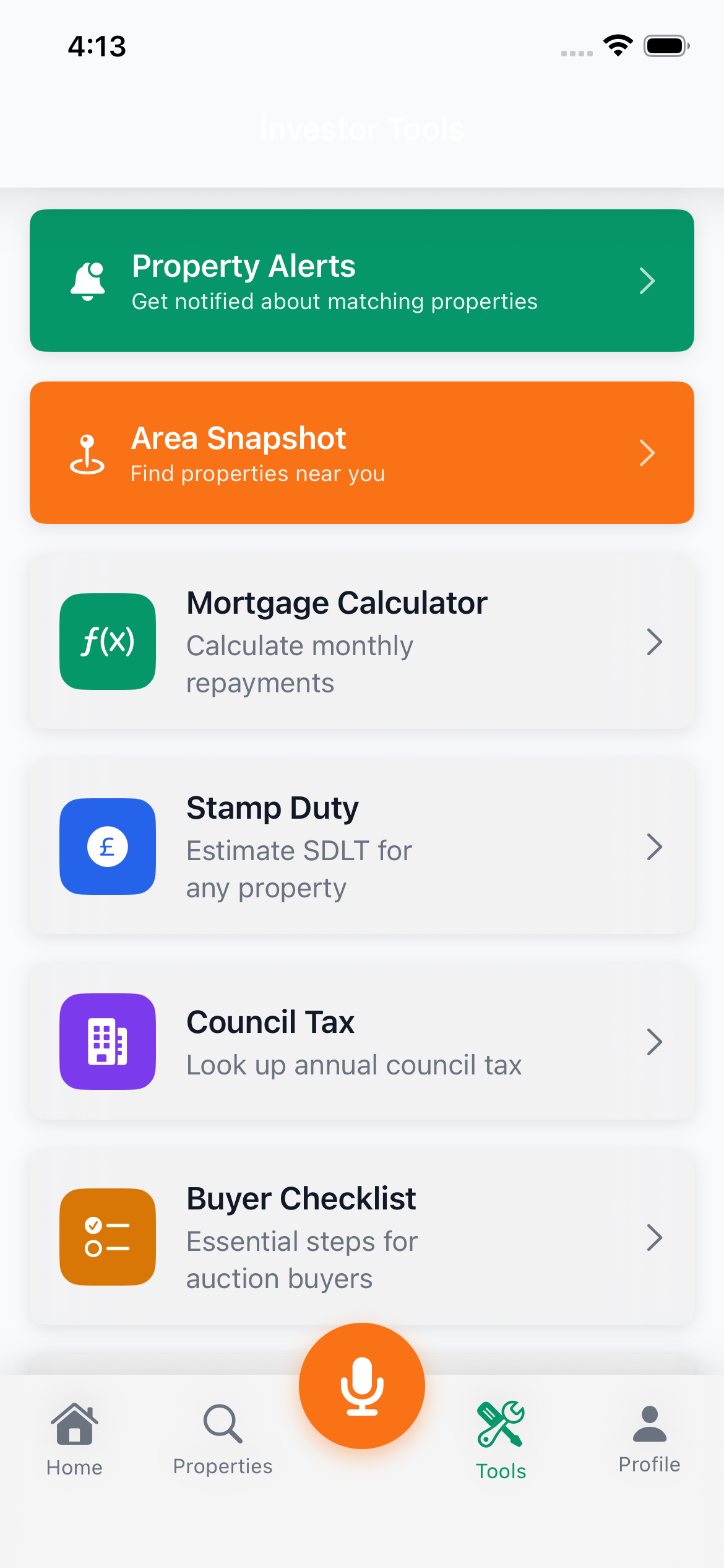 MyAuctionPal investor tools